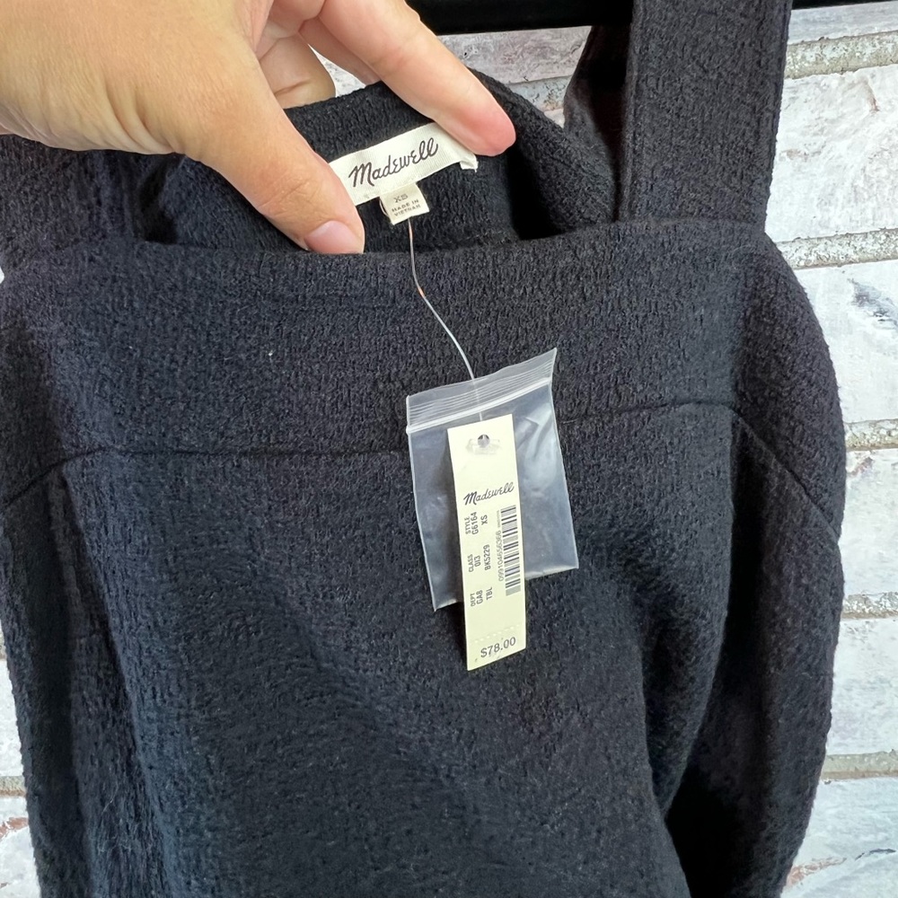 Madewell | Side-Button Drawstring Romper - Picture 6 of 7